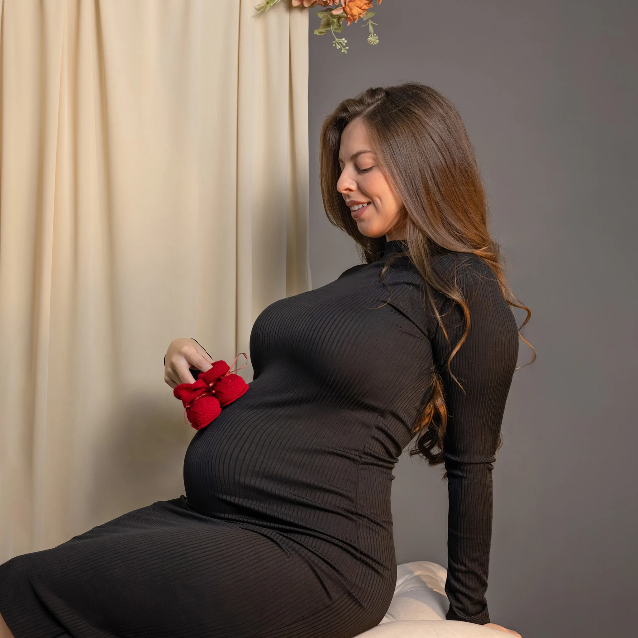 Fotografia de gestante em Curitiba — Sessão profissional Creality