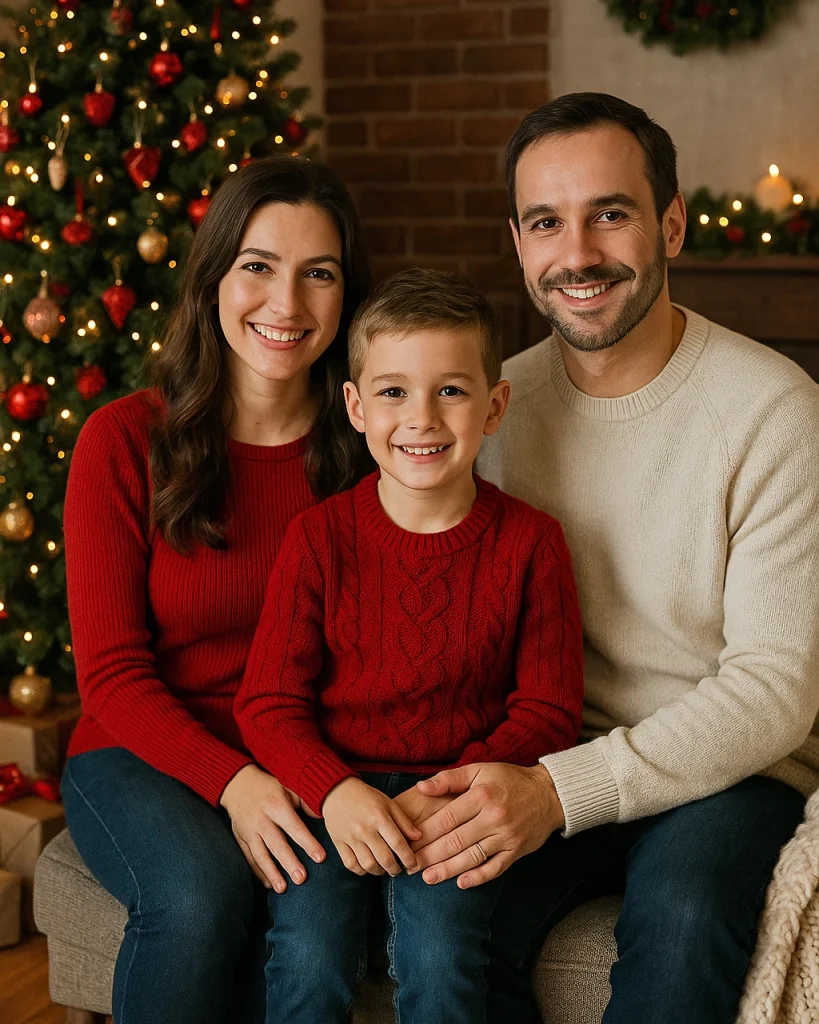 Ensaio de Natal em Curitiba