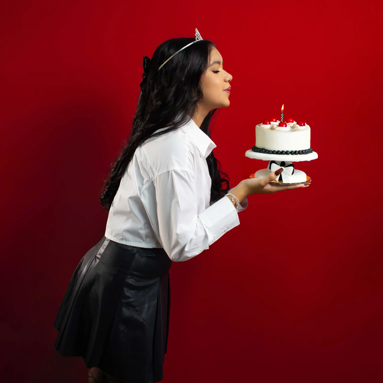 Foto no estúdio de fotografia profissional em Curitiba, no bairro Rebouças.