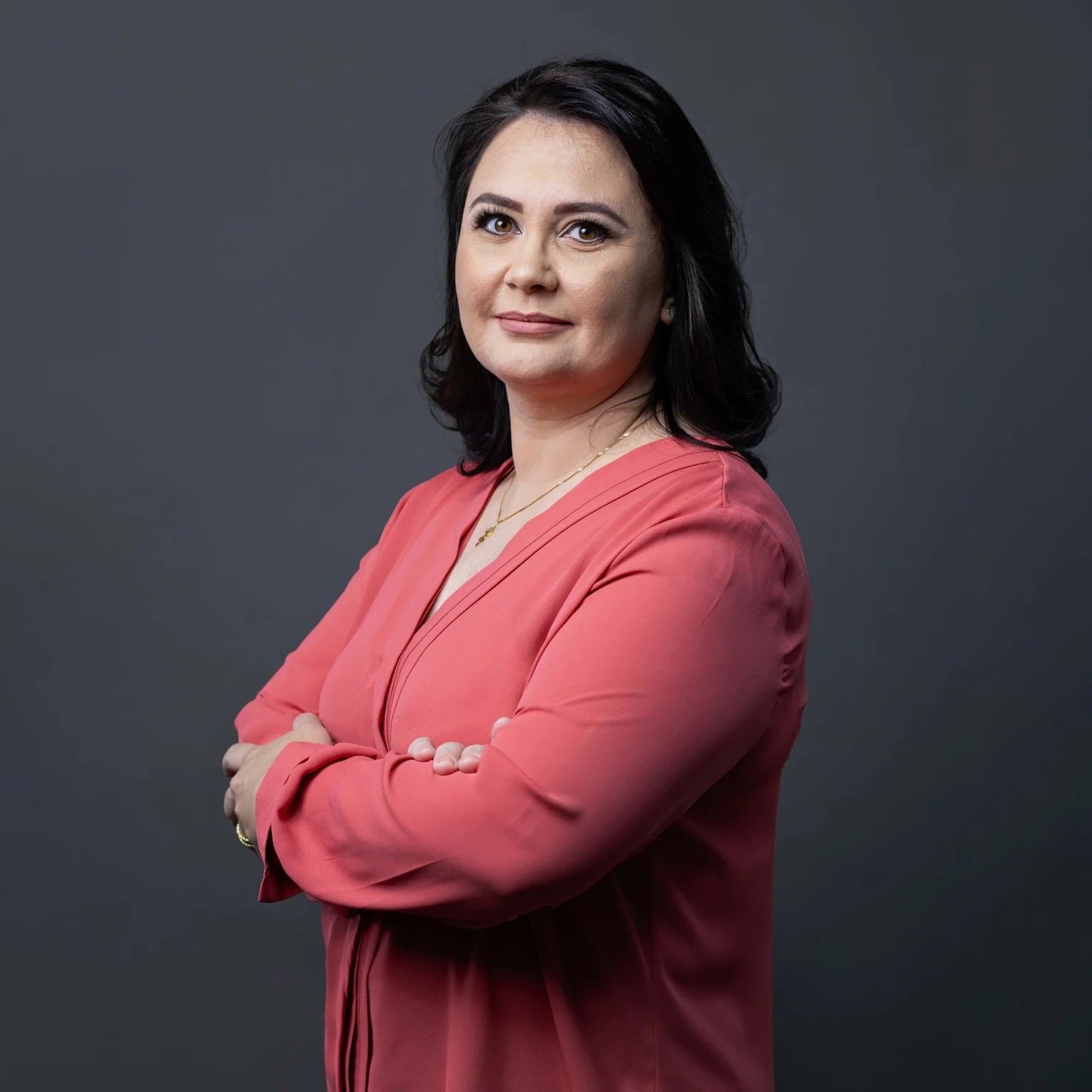 Ensaio corporativo para executivos em estúdio profissional