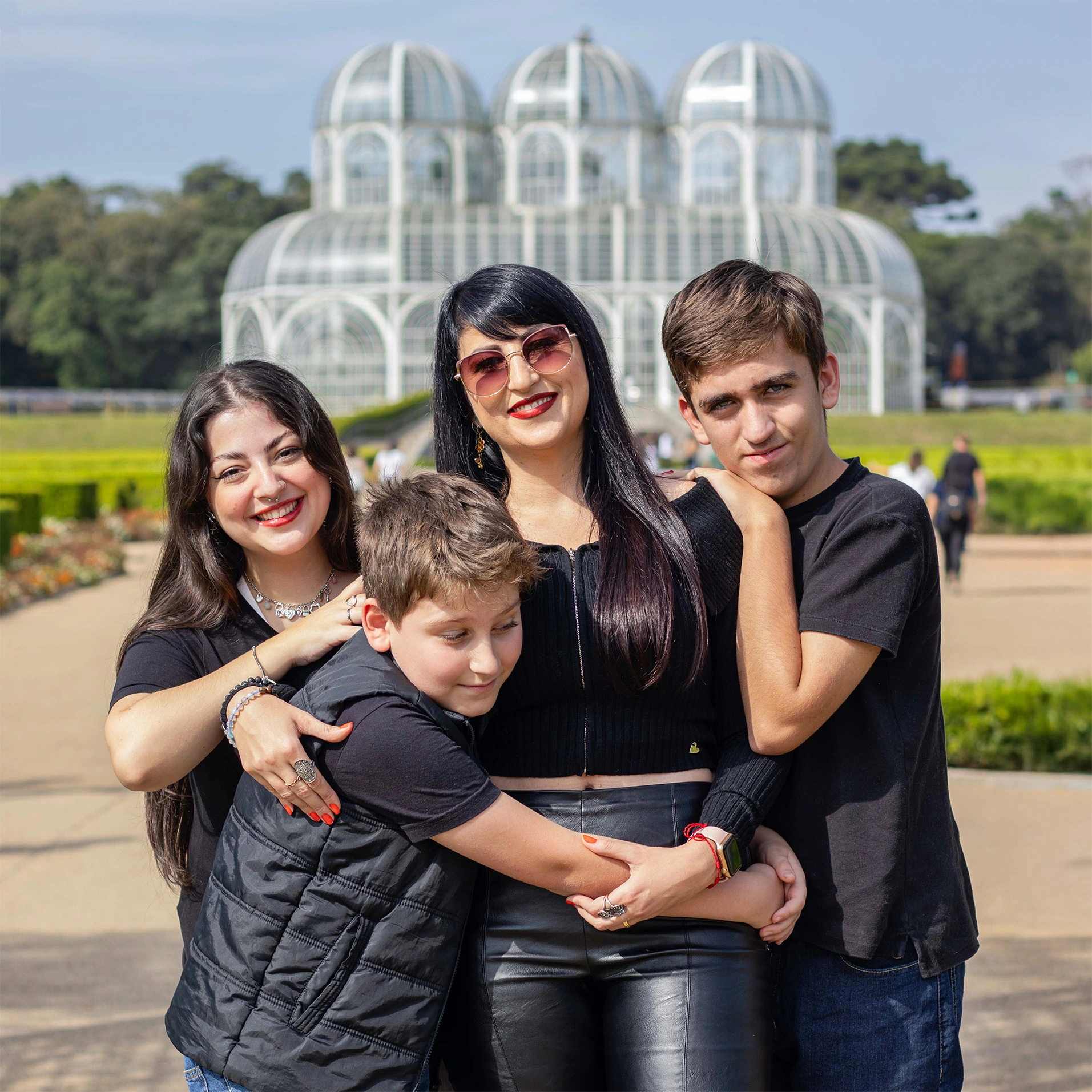 Fotografia para redes sociais no Jardim Botânico de Curitiba, por Creality Photo Studio